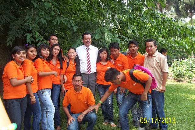 CT / AE 2012 - 2013 junto con el Coordinador y Delegado.